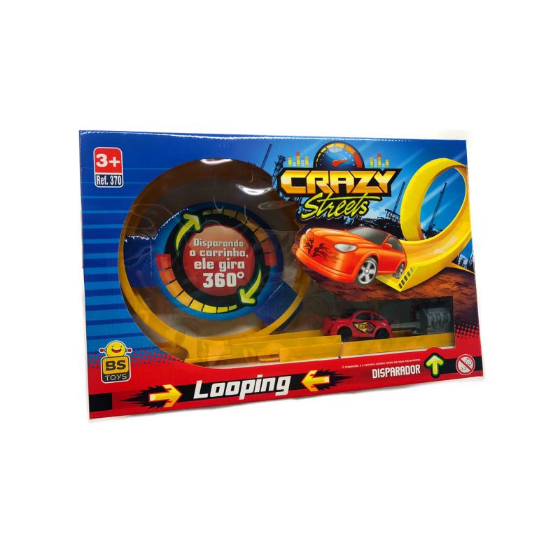 Pista De Corrida Looping Crazy 360 Streets Moto – Bs Toys 50