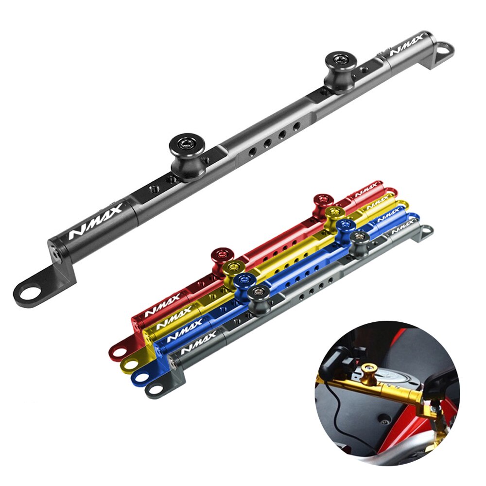 Para YAMAHA NMAX155 NMAX125 NMAX 155 125 N-MAX155 Scooter CNC Alumínio Mutifuncional Balança Cruzada Alavanca De Direção