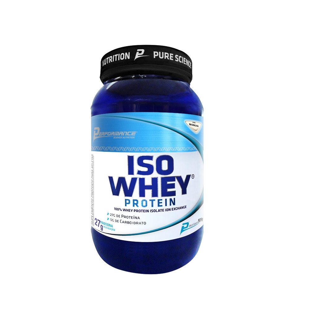 Iso Whey Protein com stevia (909g) – Performance Nutrition
