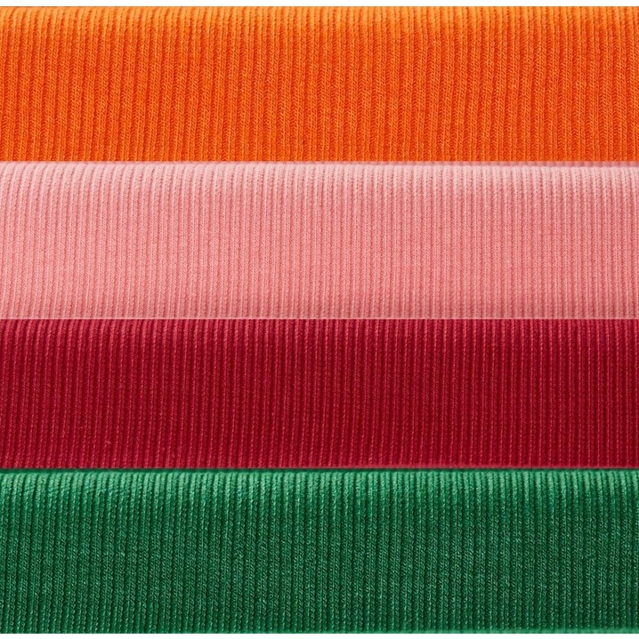 Punho/Ribana 100%Poliéster Variedade de Cores (25 cm X 1,20 mt)