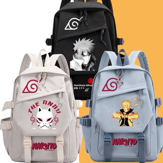 Mochila Bolsa Masculino Feminino Naruto Akatsuki Sasuke