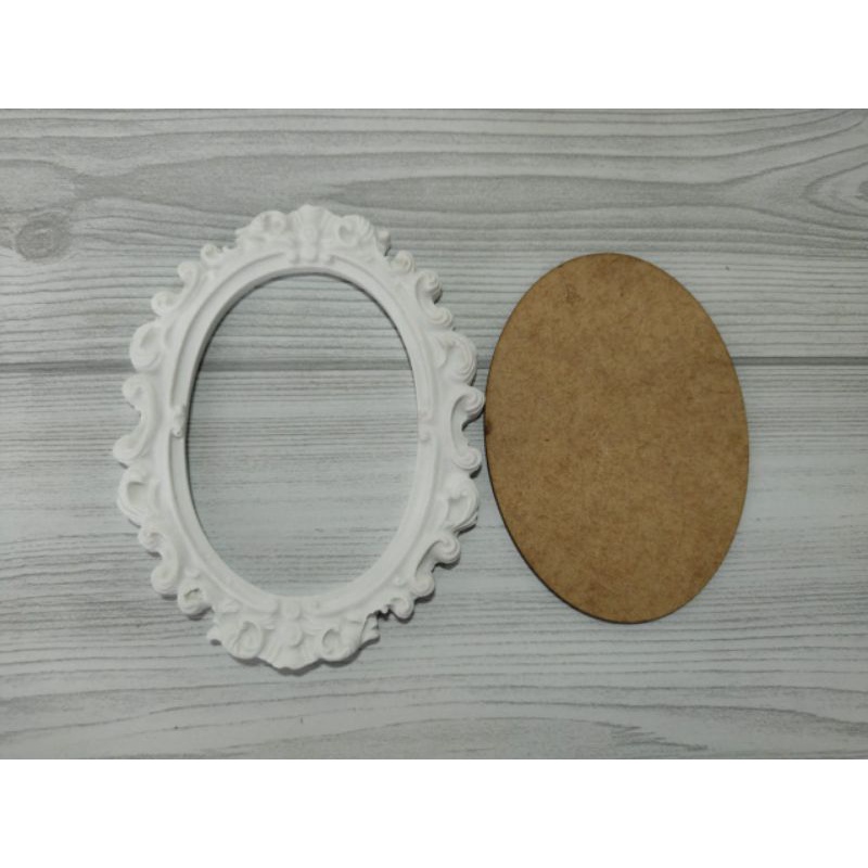 Kit Aplique De Moldura Em Resina