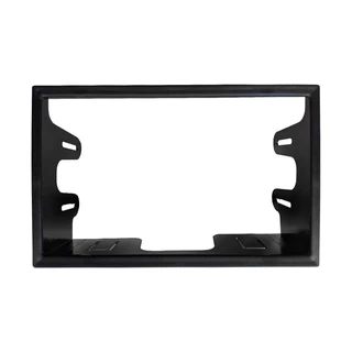 Moldura Universal de Painel 2 Din Multimídia MP5 Padrão Chinês