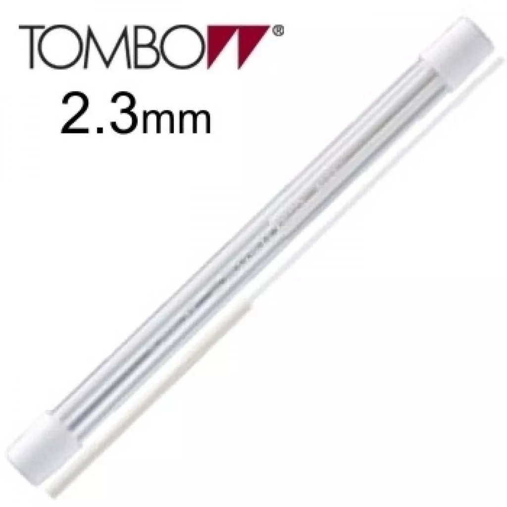 Refil C/2 P/caneta Borracha Tombow Redonda Mono Knock 2,3mm