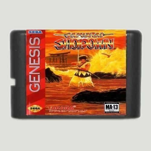 Samurai Shodown Spirits Mega Drive Genesis Sega Tectoy