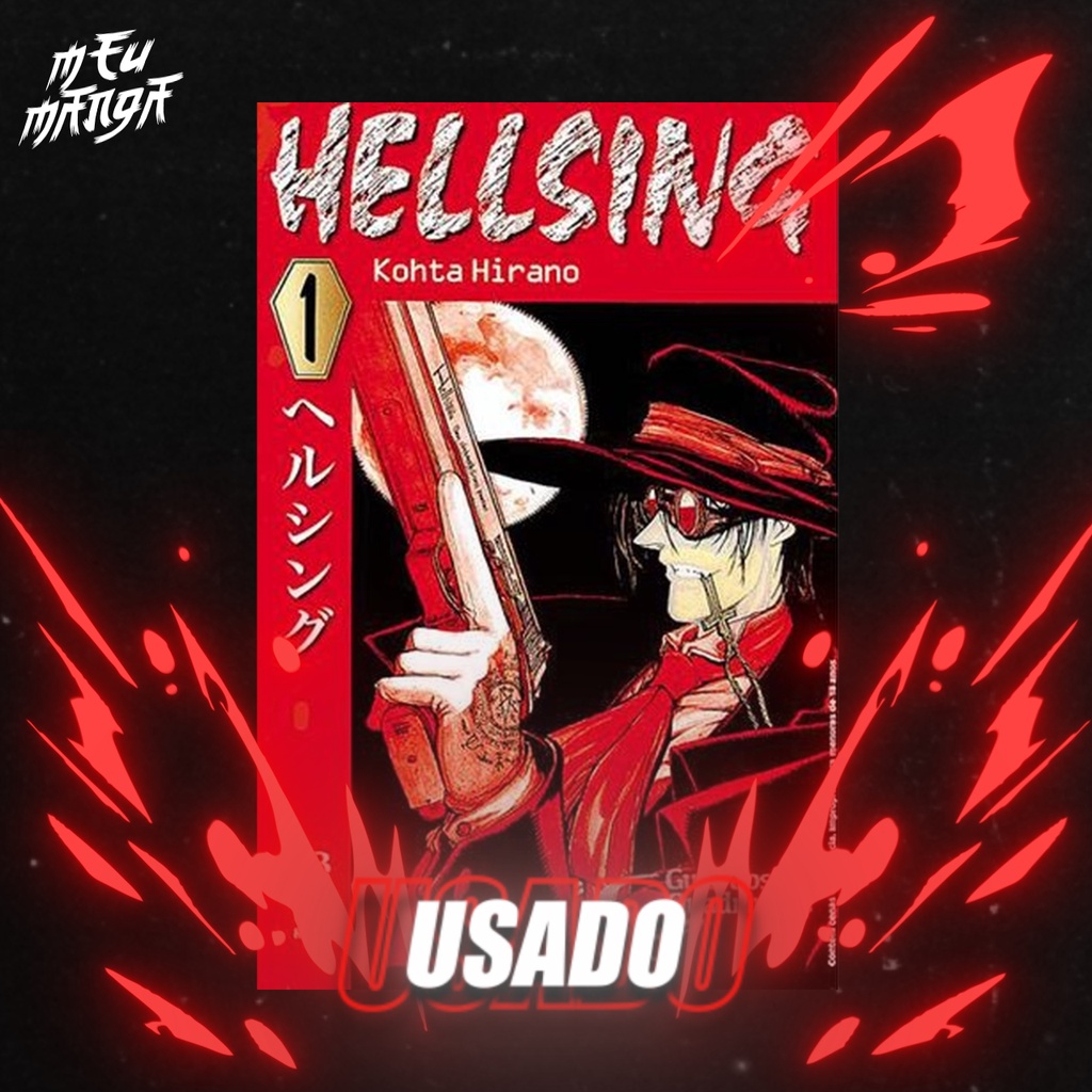 Hellsing | V.1 | OLHA A DESCRIÇÃO :) | Shopee Brasil