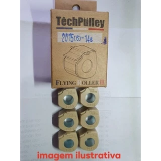 Kit Roletes Tech Pulley Yamaha Nmax 160 12 Gramas