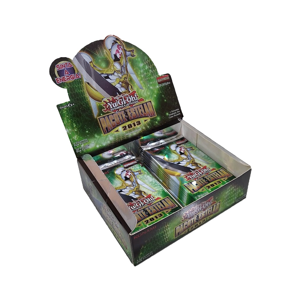 Caixa de Booster YuGiOh! Pacote Estelar 2013 Cartas Yugioh Produto Lacrado  em Portugus Konami | Shopee Brasil
