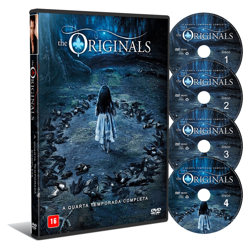 Dvd Série The Originals 4ª Temporada Completa Dual Áudio | Shopee Brasil