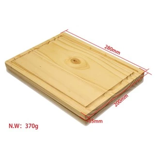Tábua Pinus Para Cortar e Servir 30 cm