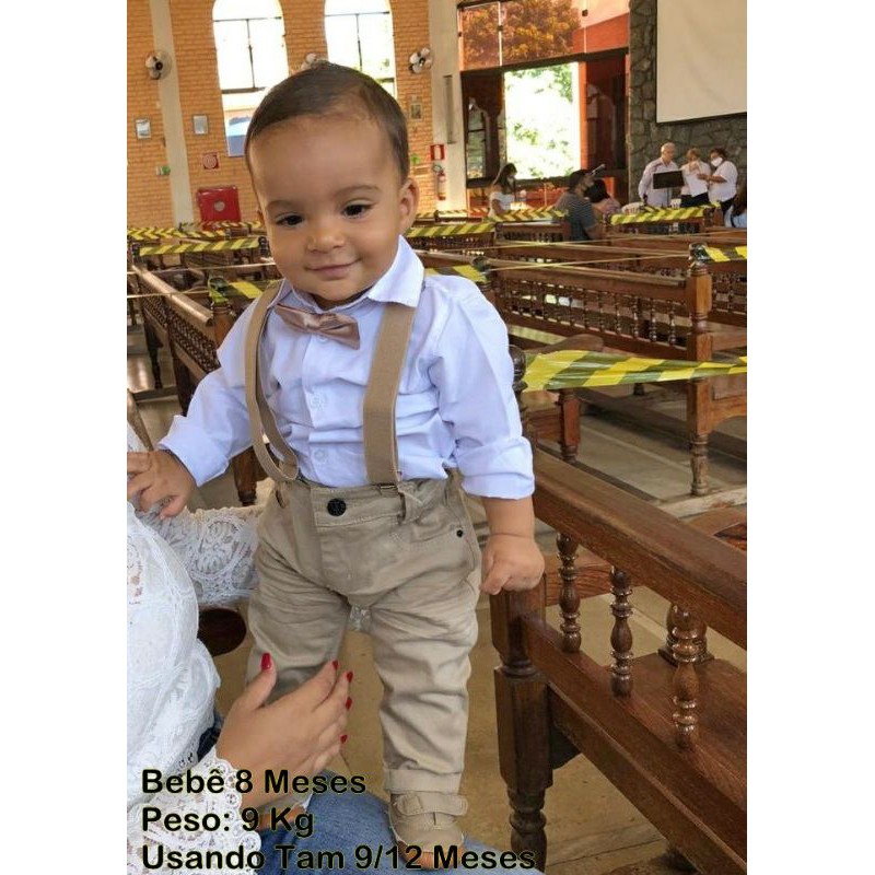 Roupa de batizado hot sale menino 3 anos