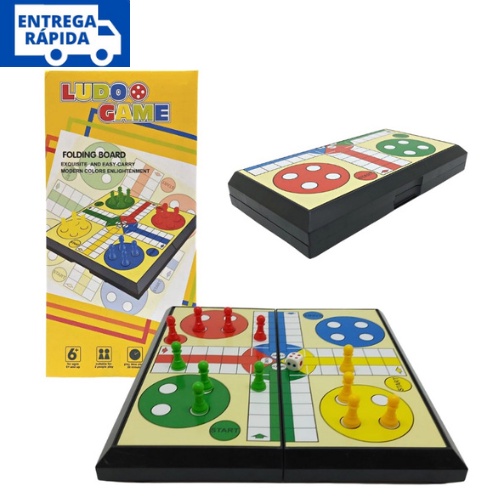 Cor de plástico jogo de tabuleiro de xadrez Voo Ludo Jogo de