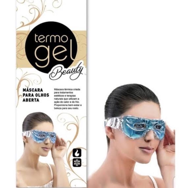 Máscara de compressa para olhos aberta /Remover olheiras/Mascara em gel