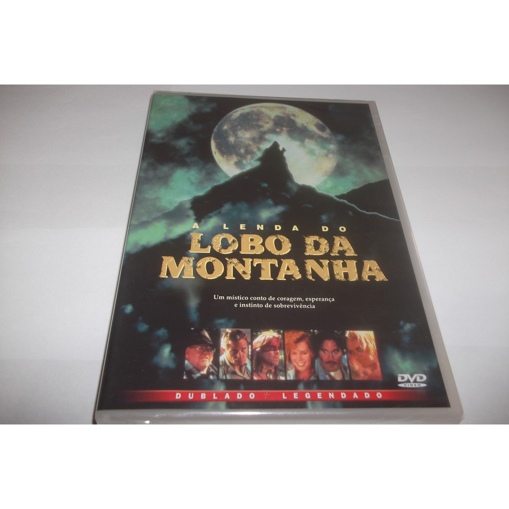 Dvd - A Lenda do Lobo da Montanha - 1992 - Dublado - Lacrado | Shopee ...
