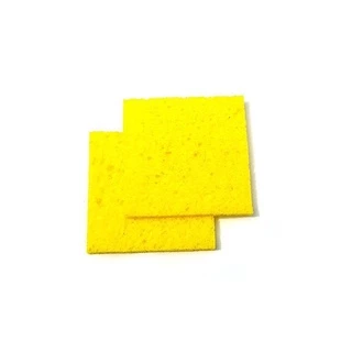 Esponja Vegetal Kaisi Para Ferro Soldar 64x64x7mm C/2 Pecas