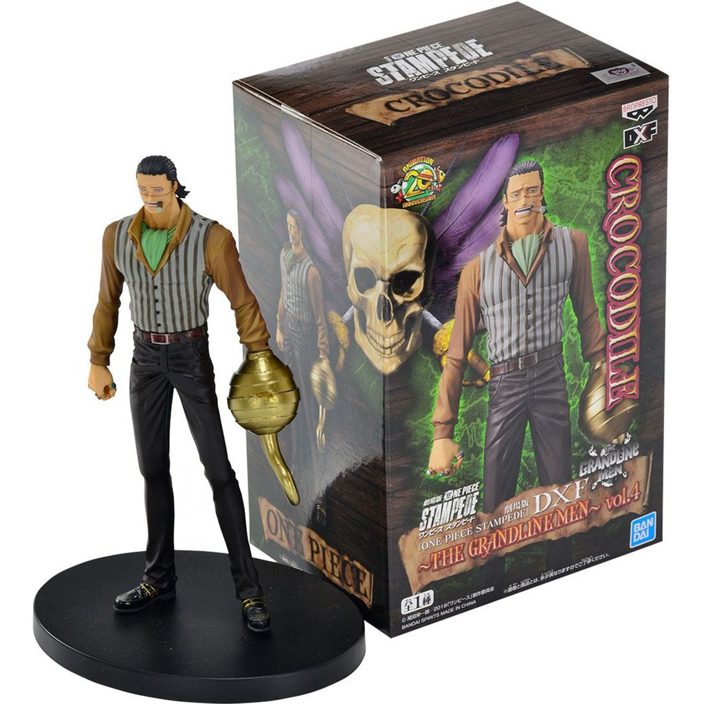 Figure One Piece Stampede Movie DXF the Grandline Men Vol4 Crocodile TBA  Ref. 29585/29586, BANDAI BANPRESTO