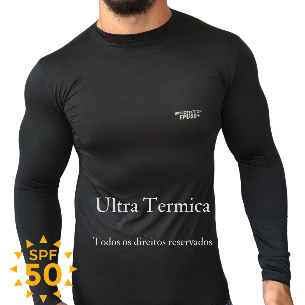 Camisa Rash Guard Térmica Segunda Pele Proteção Uv Extreme | Shopee Brasil