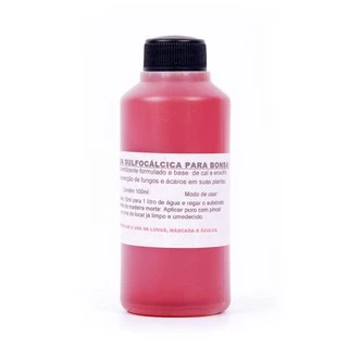 Calda Sulfocálcica Para Bonsai e Plantas em Geral - Lime Sulphur 100 ml - Abc do Bonsai
