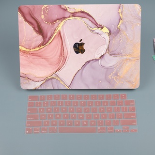 Capa De Celular Cristal Fosca Com Estampa De Mármore E Teclado Grátis Para Macbook Air 13 2012 A1466 A1369