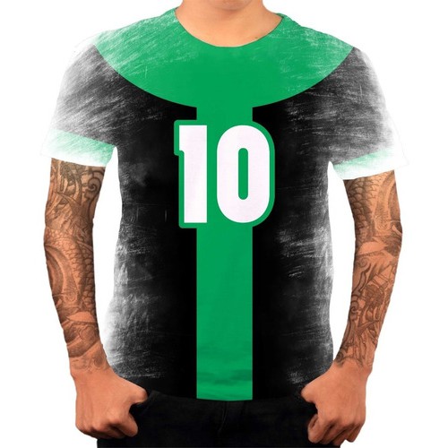 Camiseta Uniforme Ben 10 Clássico - Cartoon Cosplay