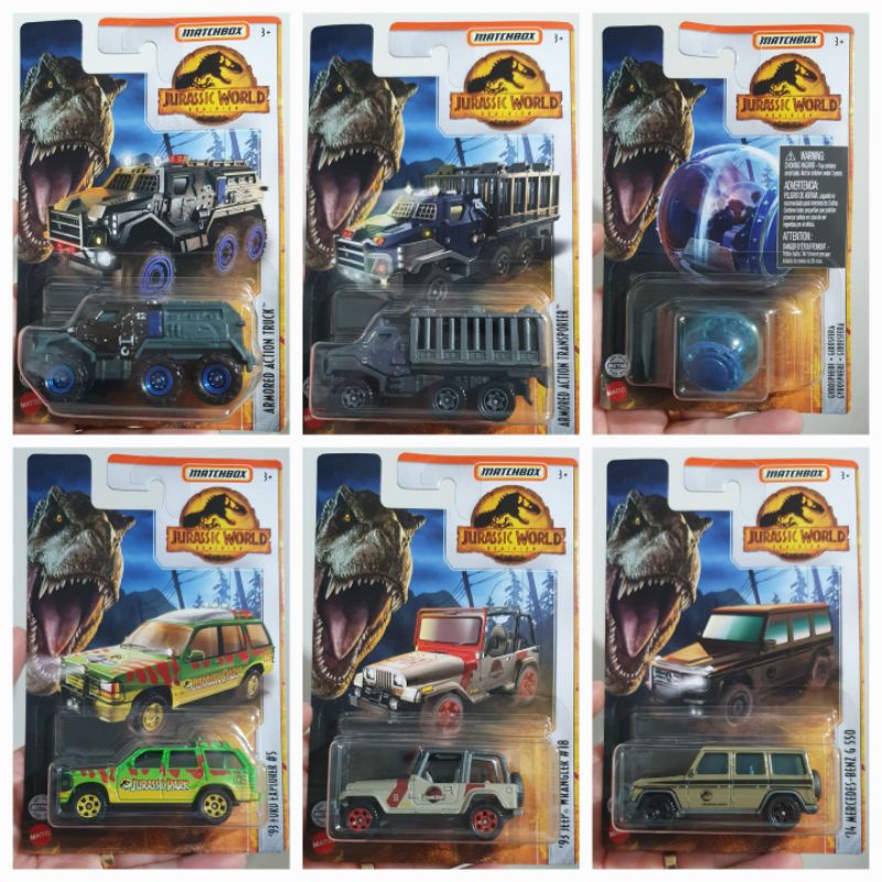 MatchBox Jurassic World 1:64 - Mattel - Original