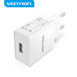 Venção 12w Carregador De Parede Ue-Plug 1 Portas Usb