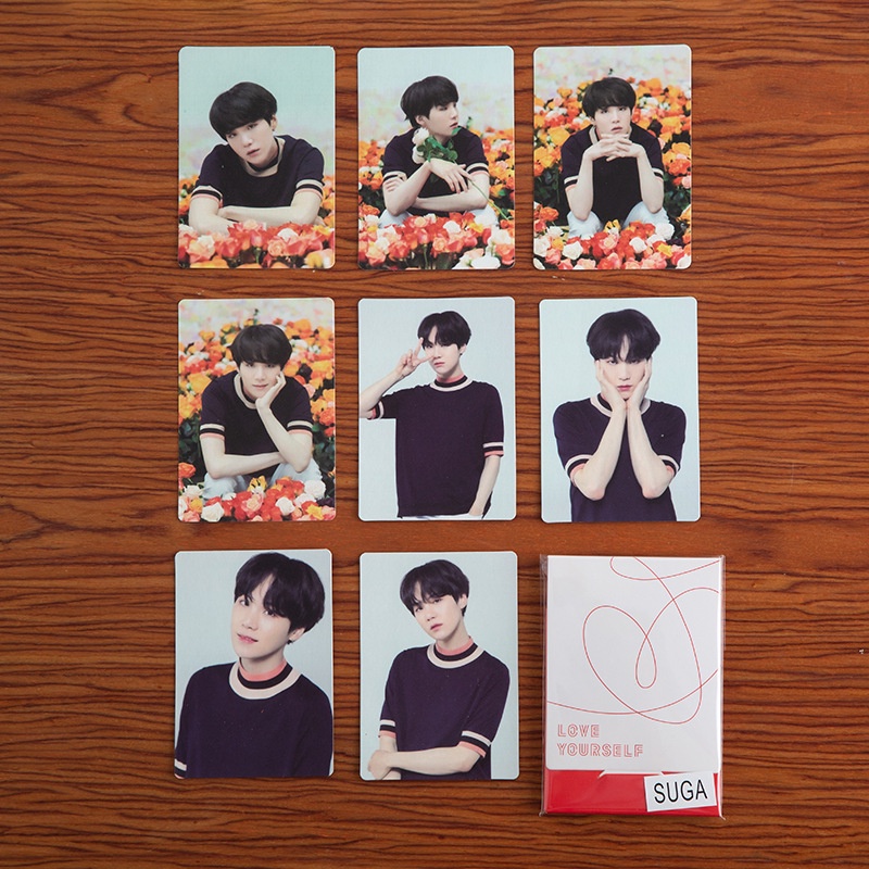 Kpop Bangtan Boys Love Yourself Japão Mini Cartão