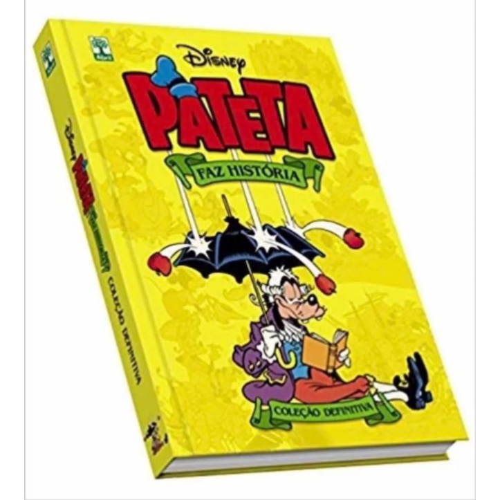 Pateta Faz História - Coleção Definitiva- Capa amarela