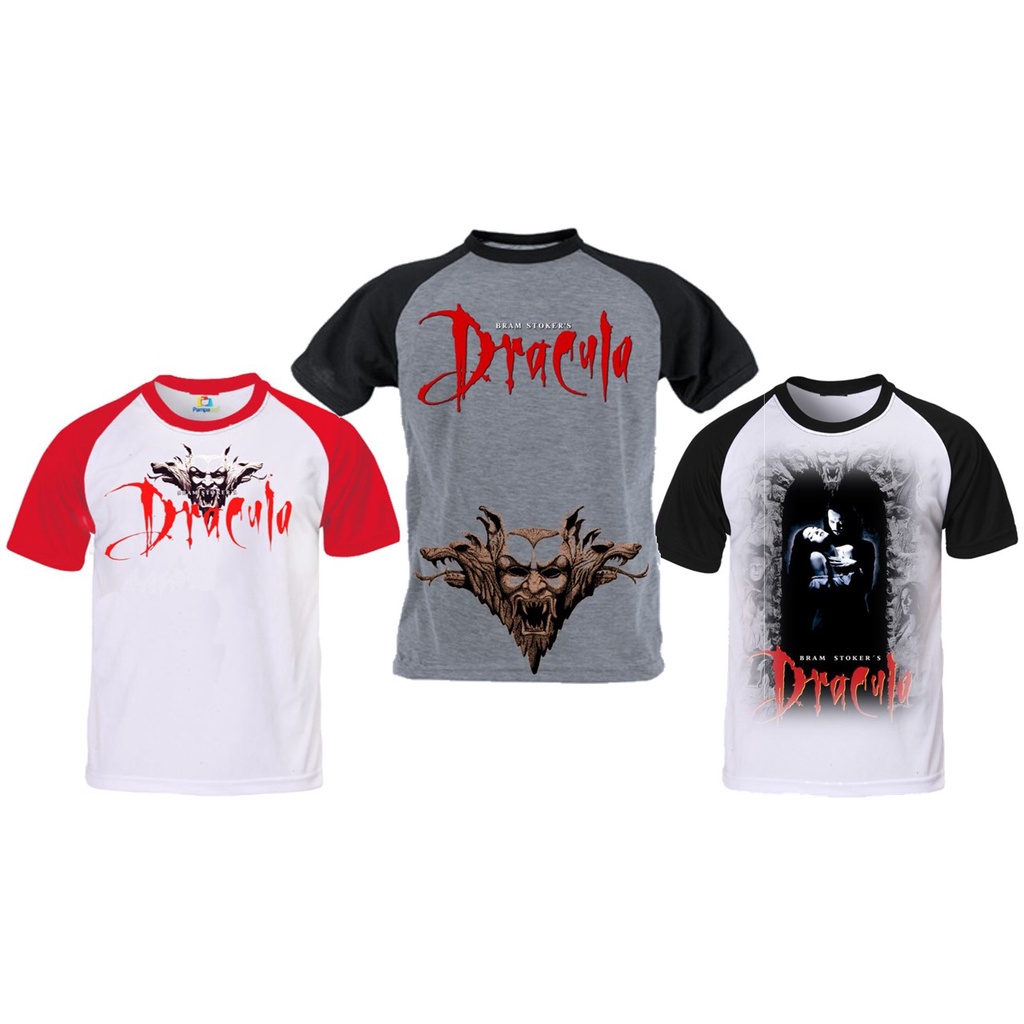 Camisa Camiseta Dracula de Bram Stoker Envio Imediato | Shopee Brasil