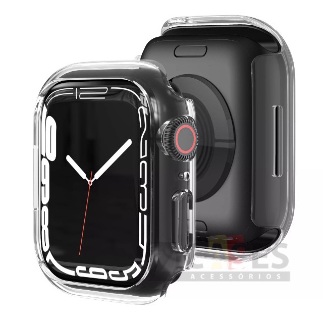 Capa Protetora para Apple Watch 44mm Series 4, 5 e 6 - Deixe seu Relogio  com o Visual do Apple Watch Ultra Titanium