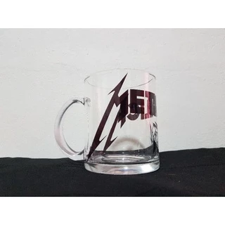 CANECA METALLICA DE VIDRO