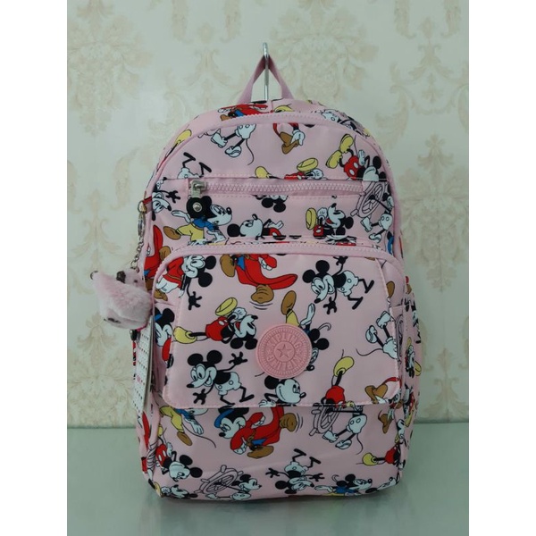 Mochila Kipling Cole o Turma do Mickey Mouse Shopee Brasil