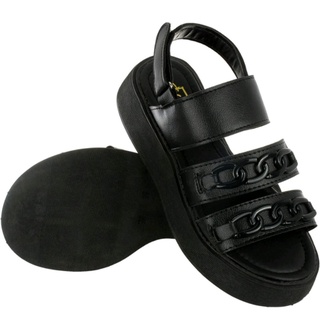 Sandália Flatform Papete  Com 2 Tiras