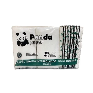Papel Toalha Interfolhado Panda 2 Dobras 19x20