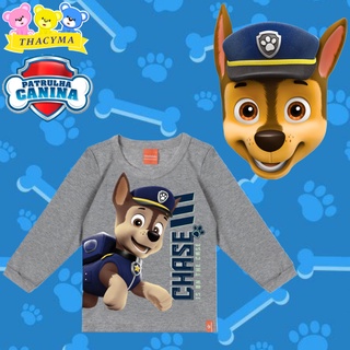 Camiseta Camisa Patrulha Canina Desenho Infantil Cachorro