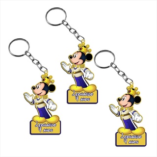 Chaveiro Lembrança Mickey Realeza personalizado