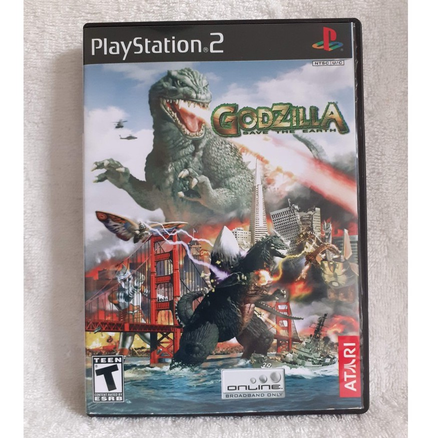 O JOGO DO GODZILLA DO PS2 KKKKKKKKKKKkkkkkkkkkk 