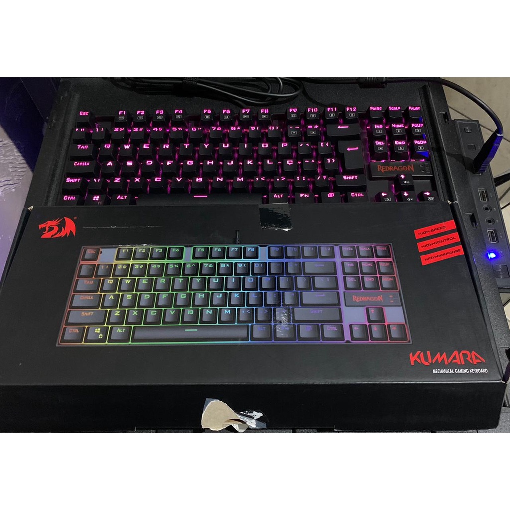 Teclado Mecânico Redragon Kumara RGB (Recondicionado)