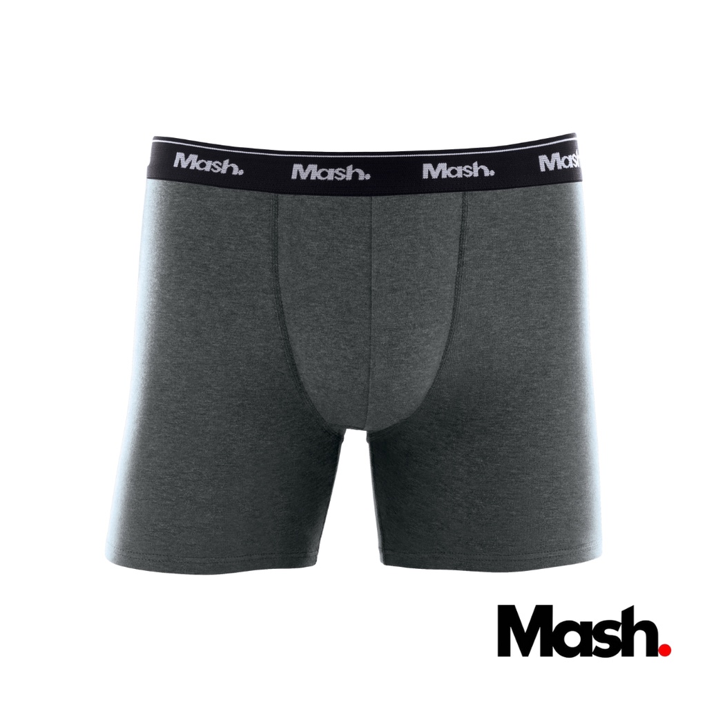 Cueca Boxer Longa PLUS SIZE em Algodão Mash Original