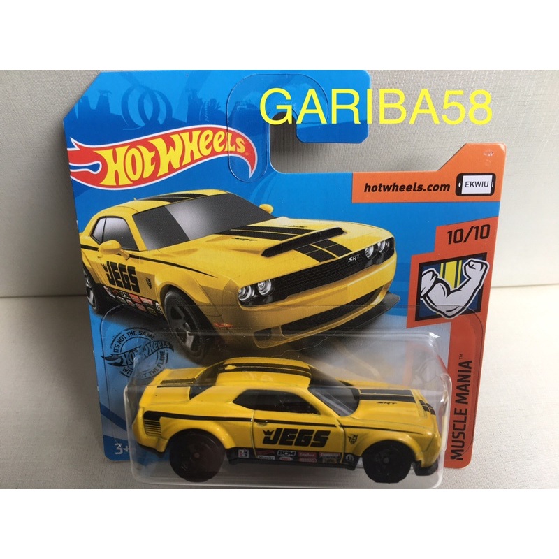 Hot Wheels ‘18 Dodge Challenger Srt Demon 2020 Muscle Mania Gariba58