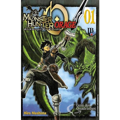 Mangá Monster Hunter Orage Nº 1 ao Nº 4 Editora JBC Hiro Mashima ( Novo e Lacrado )