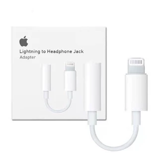 Adaptador Apple Lightning Para Fone De Ouvido Jack Aux Para Iphone