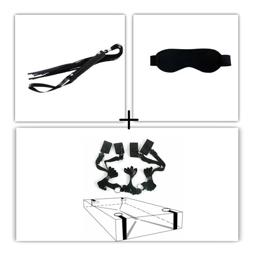 Kit Prender Na Cama Chicote Bondage Algema Corda Venda Shibari Bdsm Shopee Brasil