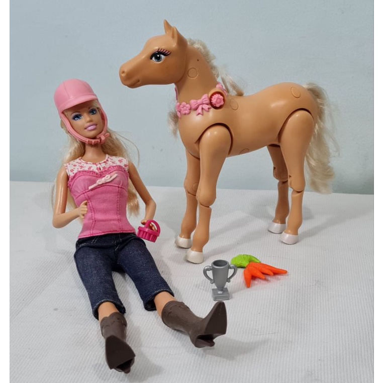 Barbie com Cavalo e Pônei — Juguetesland