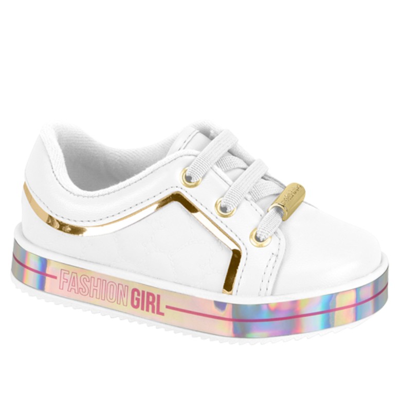 Tenis infantil clearance branco menina