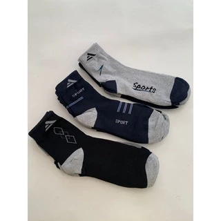 kit com 12 pares de Meias cano longo, confortável