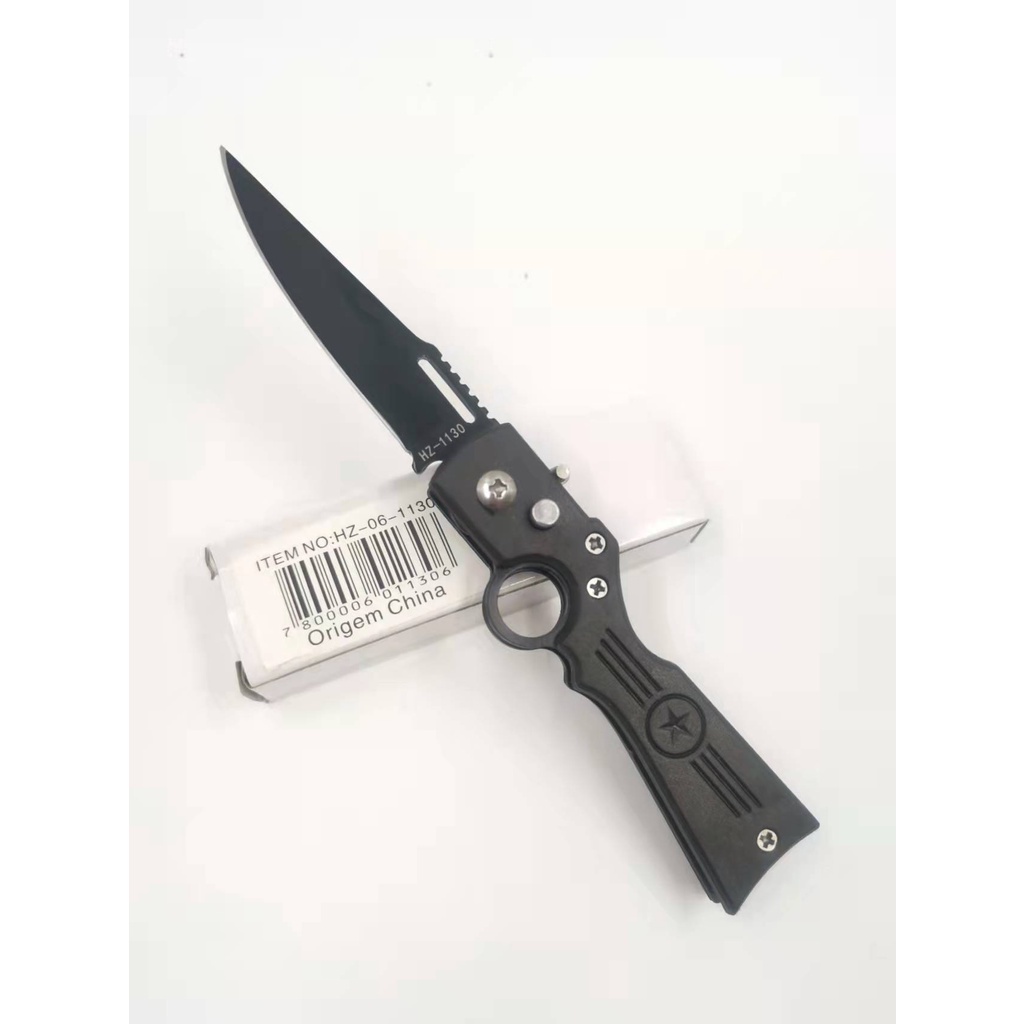 Mini Canivete Semi Automático 06-1130 | Shopee Brasil
