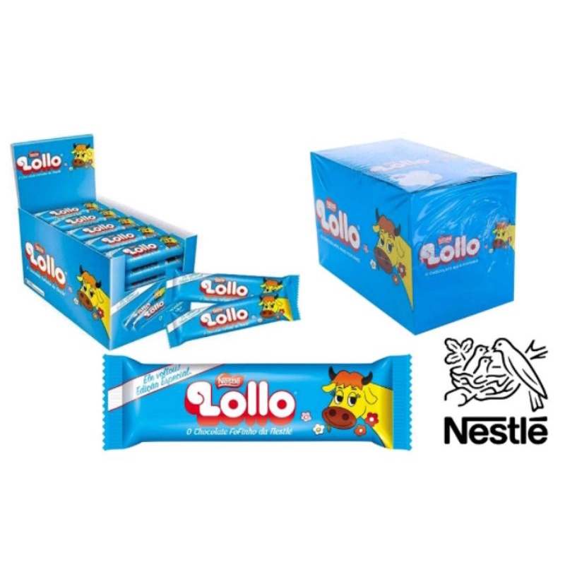 Chocolate Lollo NESTLÉ® Box 30 x 28g – Brasil Eu Quero!