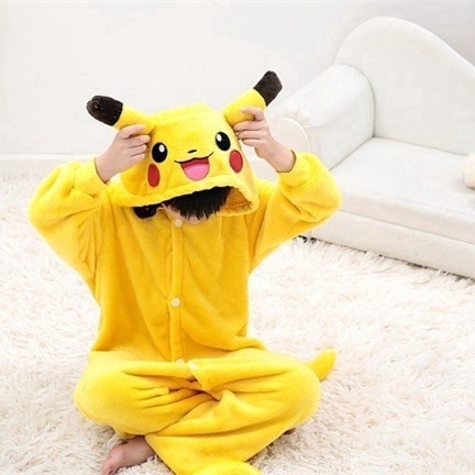 Pijama Kigurumi Fantasia Pikachu Amarelo Pokemon Adulto P, Produto  Masculino Kigurumi Usado 91301513