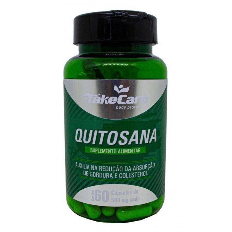 Quitosana 500mg C/60 Cápsulas Take Care | Shopee Brasil